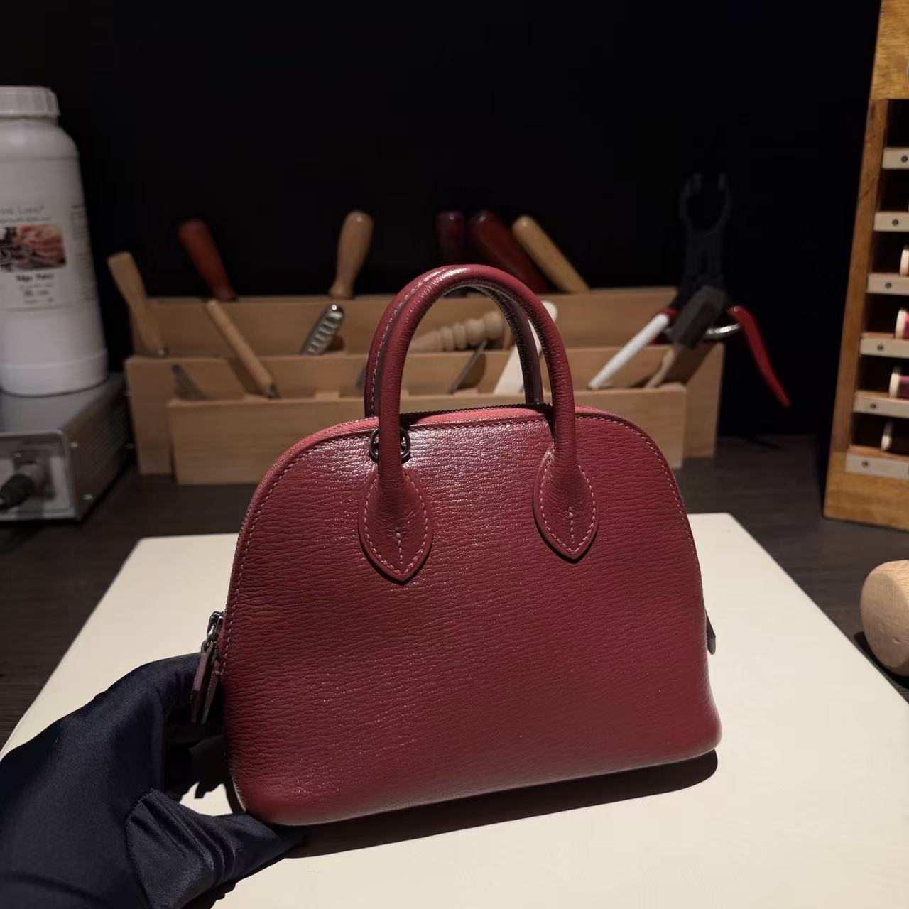 볼리드 Bolide mini(山羊) 爱马仕红