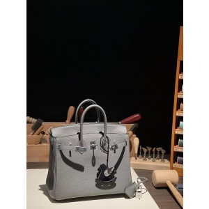 버킨 Birkin 25 (토고)  积云灰银扣