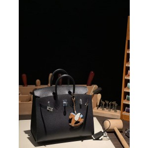 버킨 Birkin 25 앱송 (国epsom) 黑银