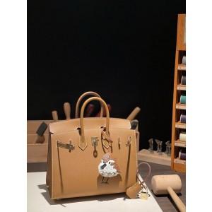 버킨 Birkin 25 앱송 (国epsom) 金棕