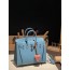  버킨 Birkin 25 앱송 (国epsom) 牛仔蓝银扣