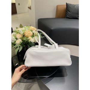 발렌시아가 볼링백 Balenciaga Carrie Bowling 화이트 스몰 小号白色