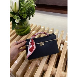 로로피아나 Loro Piana 19 보나도 牛皮海军蓝金扣