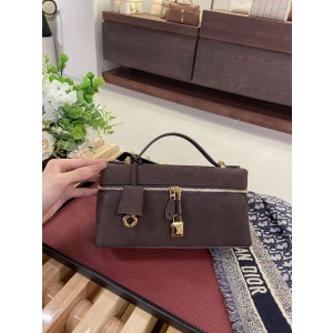 로로피아나 Loro Piana 23 GR누벅  牙签纹深褐色