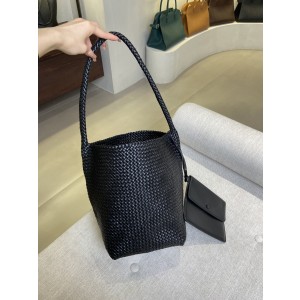 中号编制水桶（黑色）