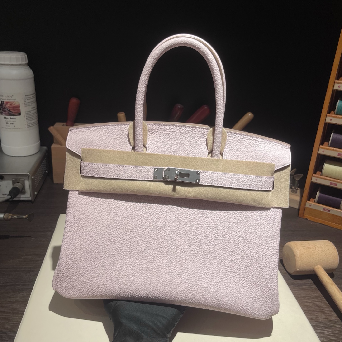 Birkin 30 (토고) 梦幻紫银扣