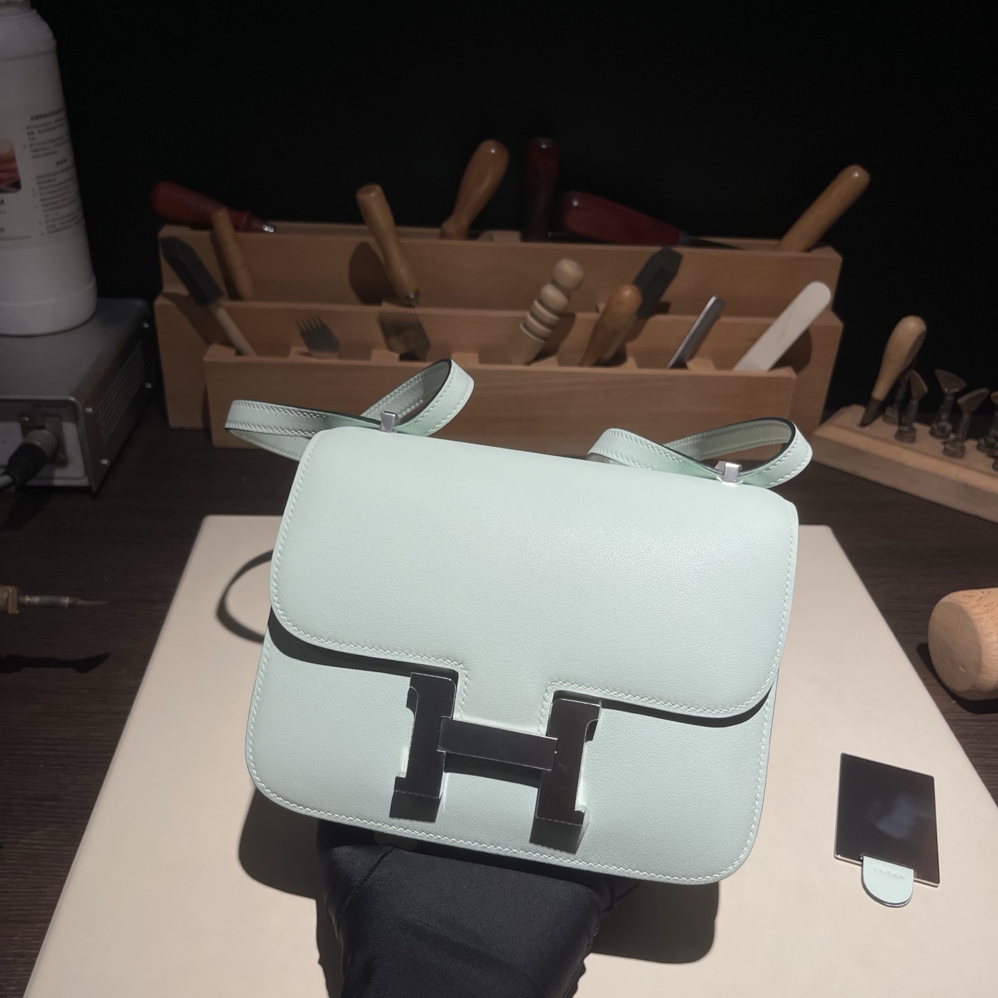 Constance mini(Epson) 18 薄荷绿银扣