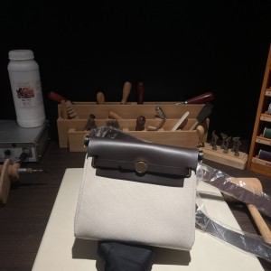 Her bag mini乌木金扣